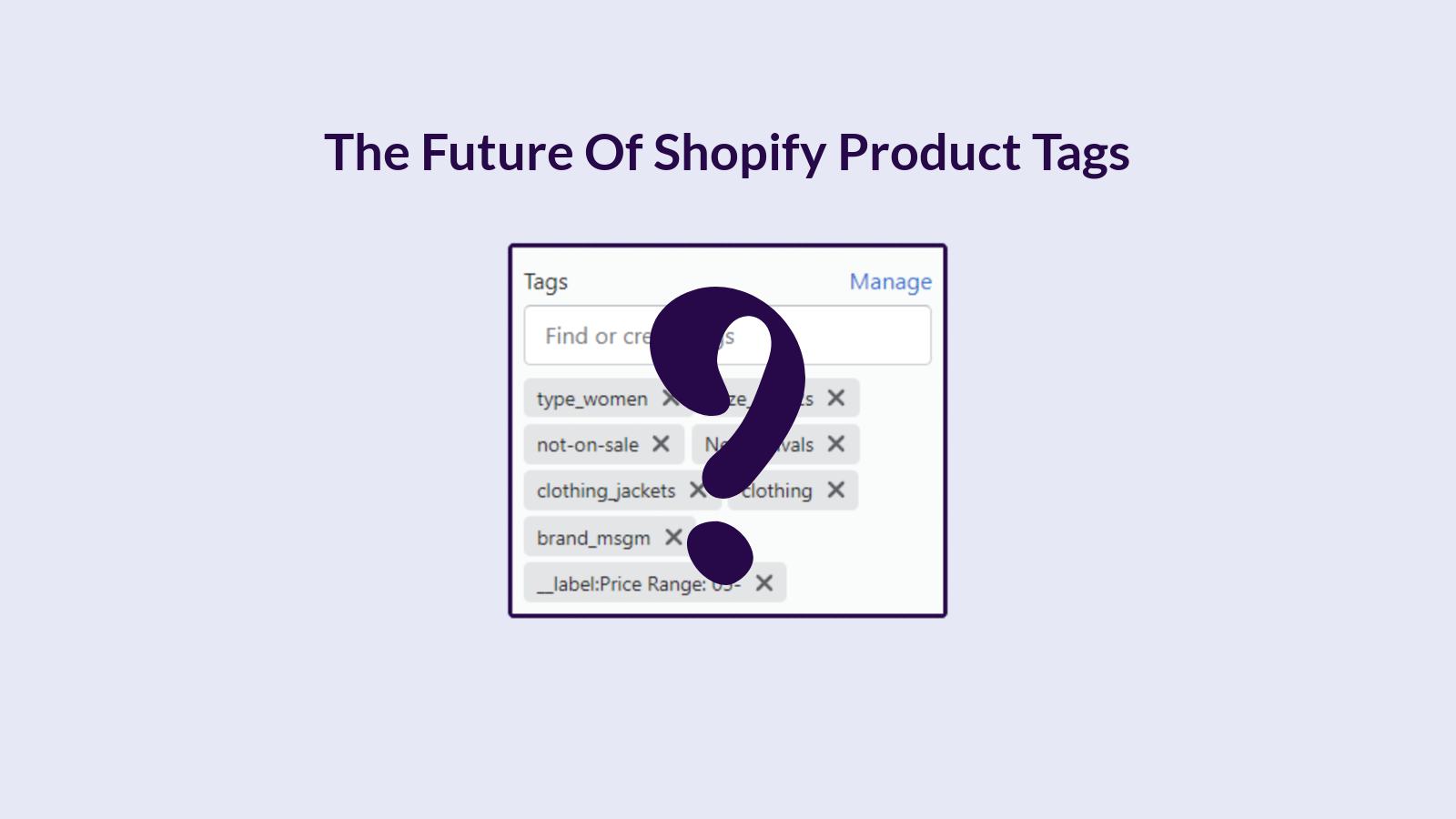 The Future Of Shopify Product Tags Cover Image